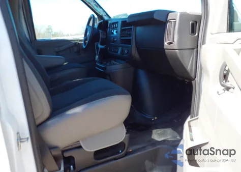 2019 Chevrolet Express 2500 Work Van z USA, uszkodzony, nr VIN 1GCWGAFG9K1277324